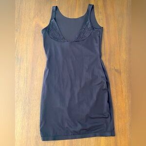 Black MaidenForm Contouring Snap Mesh BodySuit Body Slip Size 2XL FL1269